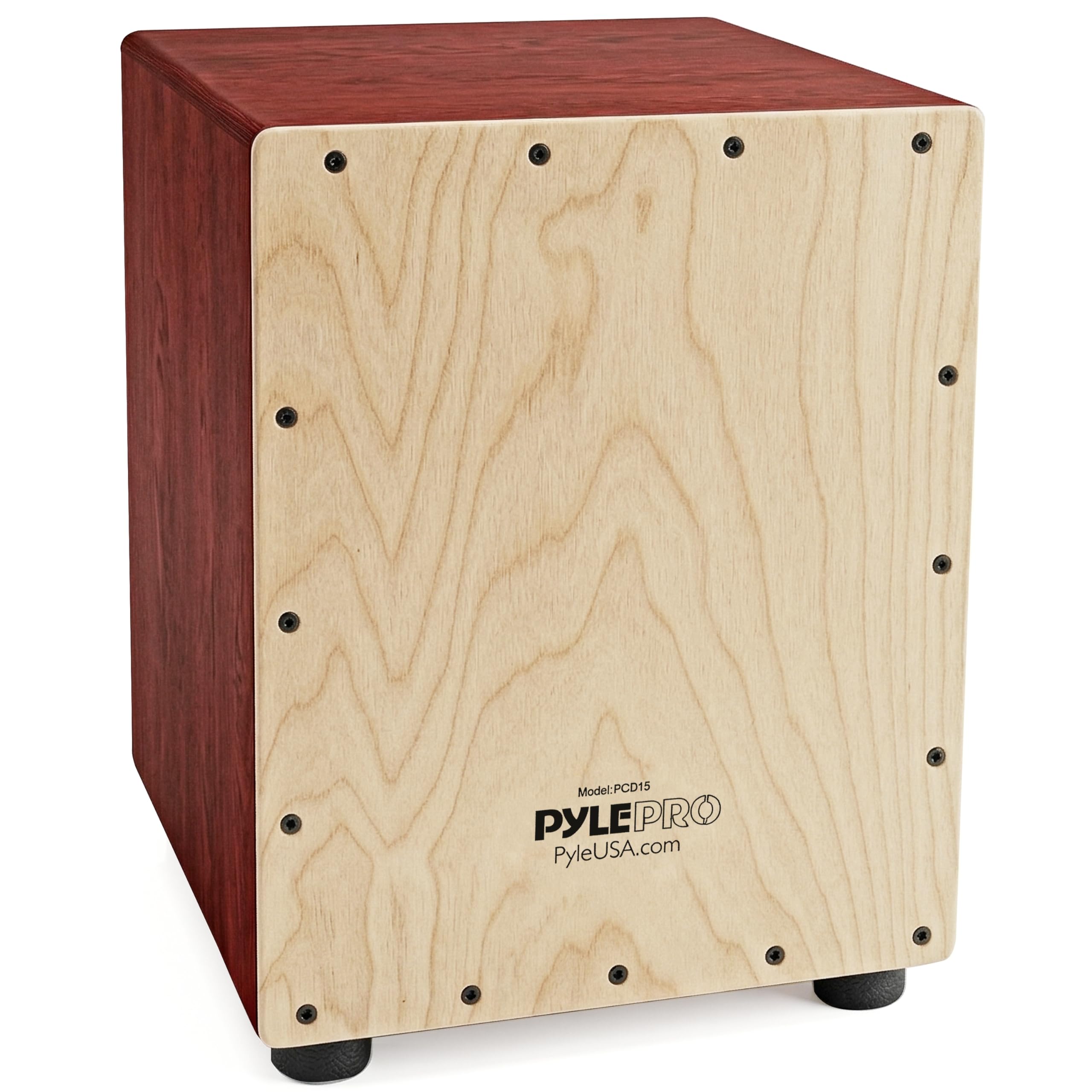 Amazon.com: Pyle Stringed Jam Cajon, Handcrafted Birch Wood